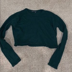 Brandy Melville forest green Francesca Sweater
